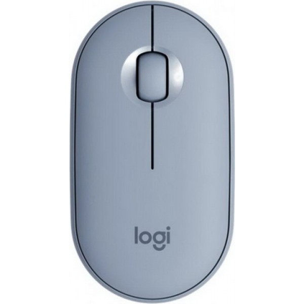 Logitech Pebble M350 Wireless Mouse Blue Grey (910-005719) - ITMag