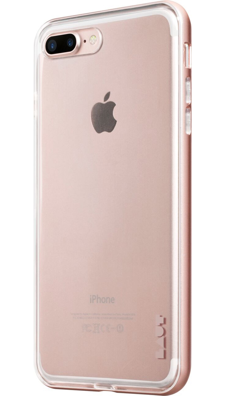 Бампер LAUT EXO-FRAME Aluminium bampers для iPhone 7 Plus - Rose Gold (LAUT_IP7P_EX_RG) - ITMag