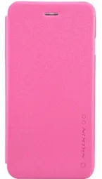 Кожаный чехол (книжка) Nillkin Sparkle Series для Apple iPhone 6 Plus/6S Plus (5.5") (Розовый)