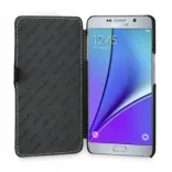 Кожаный чехол (книжка) TETDED для Samsung Galaxy Note 5 N920 (Черный / Black)