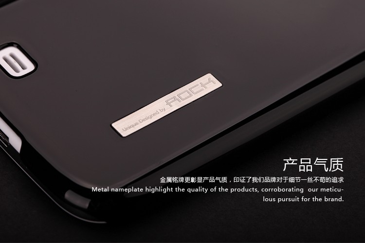 Чехол ROCK Ethereal Shell Plastic для Samsung Galaxy S4 i9500/i9505 black - ITMag
