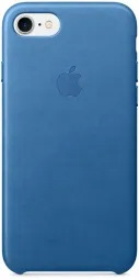 Apple iPhone 7 Leather Case - Sea Blue MMY42