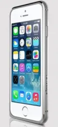 Металлический бампер Nillkin Gothic Series для Apple iPhone 6/6S (4.7") (Серебряный)