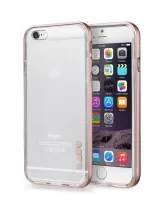 Бампер LAUT EXO-FRAME Aluminium bampers для iPhone 6/6S - Rose Gold (LAUT_IP6_EX_RG)
