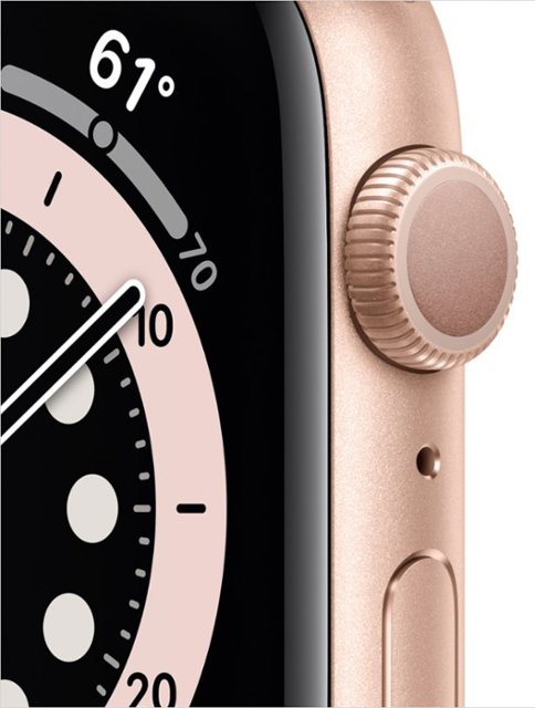 Apple Watch SE GPS 40mm Gold Aluminum Case w. Pink Sand Sport B. (MYDN2) - ITMag