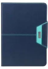 Кожаный чехол (книжка) ROCK Excel Series для Samsung Galaxy Note 10.1 (2014 edition) P6000/P6010/TabPro 10.1 T520/T525 (Синий / Blue)