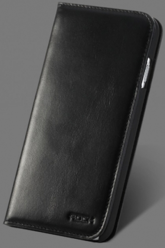 Кожаный чехол (книжка) ROCK Elite Series для Apple iPhone 6/6S (4.7") (Черный / Black) - ITMag