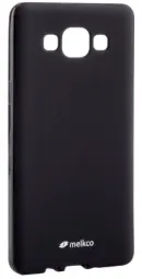 TPU чехол Melkco Poly Jacket для Samsung A5 (+ мат.пленка) (Черный)
