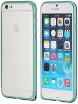Металлический бампер Rock Arc Slim Guard для Apple iPhone 6/6S (4.7") (Синий / Blue)