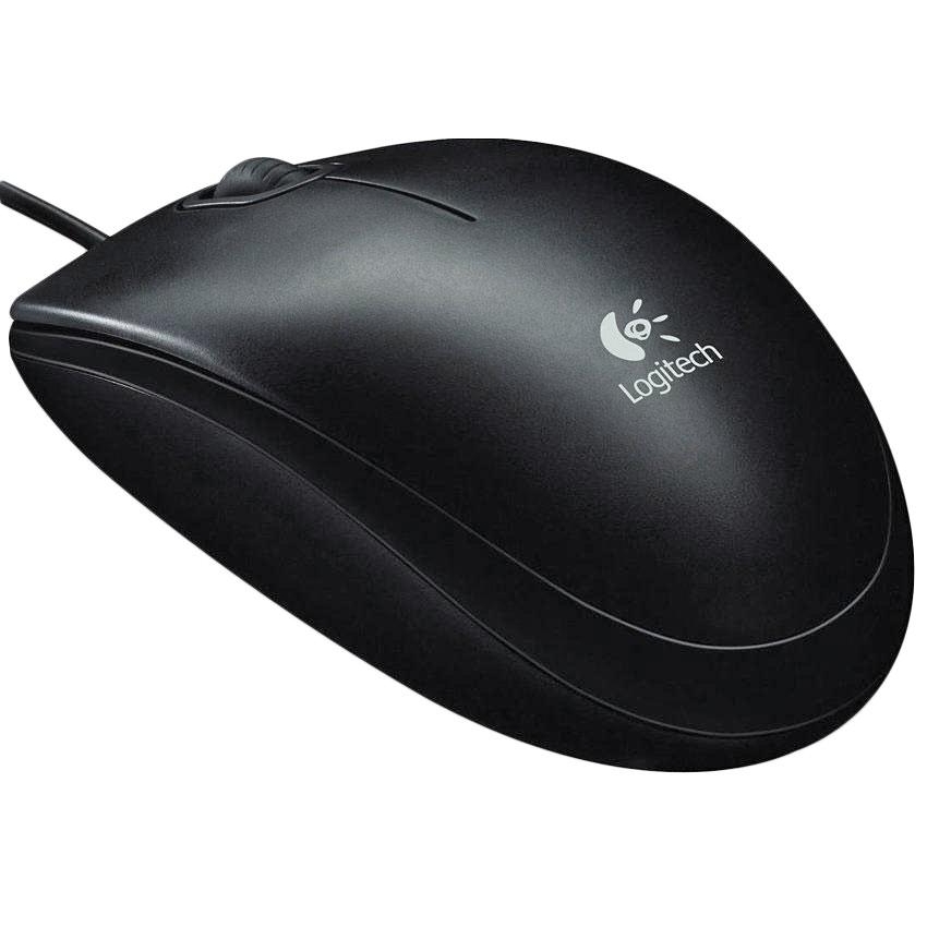 Logitech B-100 Optical Mouse black (910-003357) - ITMag