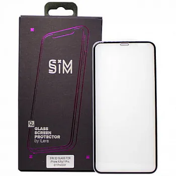 Защитное стекло SIM 3D с сеточкой iPhone 12 Pro Max (S3DiP1267) - ITMag