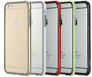 Бампер ROCK Duplex Slim Guard для Apple iPhone 6 Plus/6S Plus (5.5") (Зеленый / Green) - ITMag
