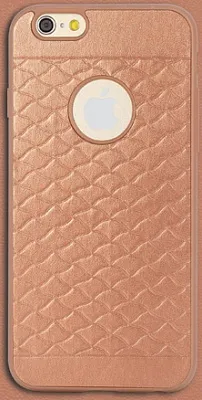 Пластиковая накладка Rock Pattern Series для Apple iPhone 6/6S (4.7") (Золотой / Champagne gold) - ITMag