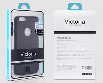 Кожаная накладка Nillkin Victoria Series для Apple iPhone 6/6S (4.7") (Черный) - ITMag