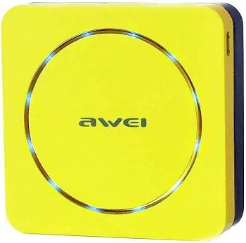 Awei Power Bank P88k 6000mAh Black/Yellow - ITMag
