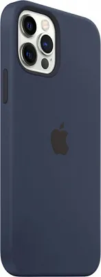 Apple iPhone 12/12 Pro Silicone Case - Deep Navy (MHL43) Copy - ITMag
