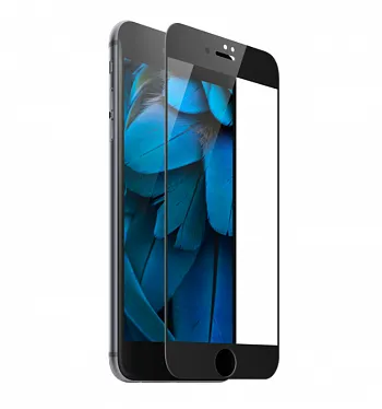 Защитное стекло 2D Baseus 0,2mm для iPhone 7 с черной рамкой (SGAPIPH7-ASL01) - ITMag