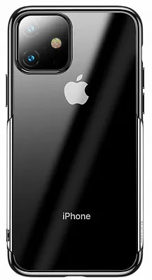 Baseus Shining Case for iPhone 11 Black (ARAPIPH61S-MD01) - ITMag