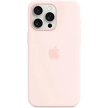 Apple iPhone 15 Pro Silicone Case with MagSafe - Light Pink (MT1F3) Copy - ITMag