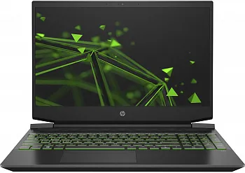 Купить Ноутбук HP Pavilion Gaming 15-ec2024ua Shadow Black/Green Chrome (5A0U9EA) - ITMag