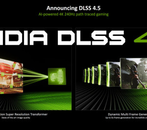 NVIDIA официально представила DLSS 4.5 с 6× Frame Generation и новой ИИ-моделью
