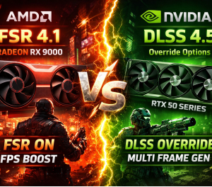 AMD FSR 4.1 і NVIDIA DLSS 4.5: два підходи до апскейлінгу, які змінять налаштування продуктивності