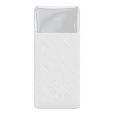 Baseus Bipow Digital Display Powerbank 15W 30000mAh White (PPBD050202)