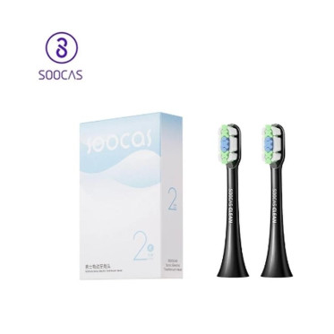 Змінні насадки Xiaomi Toothbrush Head For Soocare Brushtooth (2PCS/SET) Black