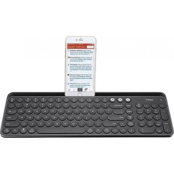 Клавіатура Xiaomi MiiiW AIR85 Plus MWBK01 Keyboard Bluetooth Dual Mode Black