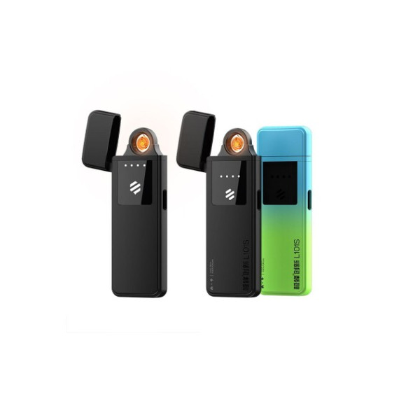 Запальничка Xiaomi Jifeng L101S Ultra-Thin Rechargeable Lighter Black (3269963)