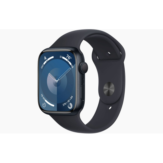 Apple Watch Series 9 GPS 41mm Midnight Aluminum Case w. Midnight Sport Band - S/M (MR8W3)
