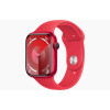 Apple Watch Series 9 GPS 45mm PRODUCT RED Alu. Case w. PRODUCT RED Sport Band - M/L (MRXK3)