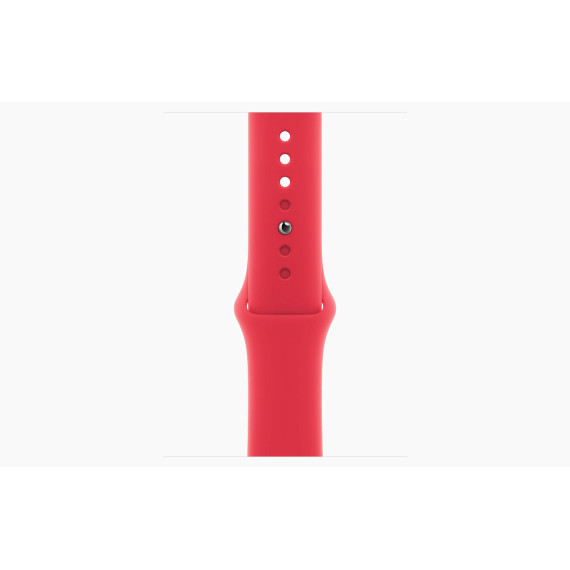 Apple Watch Series 9 GPS 45mm PRODUCT RED Alu. Case w. PRODUCT RED Sport Band - M/L (MRXK3)