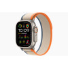 Apple Watch Ultra 2 GPS + Cellular 49mm Titanium Case with Orange/Beige Trail Loop - M/L (MRF23)