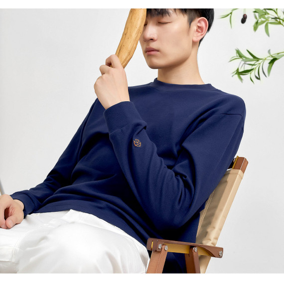 Xiaomi ShangFang Antibacterial T-Shirt 4XL Navy Blue (LLAAC7112C26)