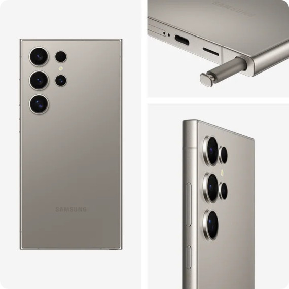 Samsung Galaxy S24 Ultra 12/256GB Titanium Gray (SM-S928BZTG) UA