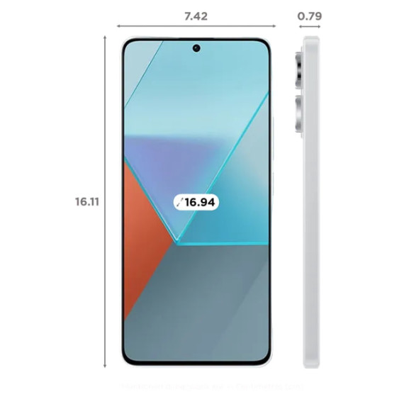 Xiaomi Redmi Note 13 Pro 5G 8/256GB Arctic White EU