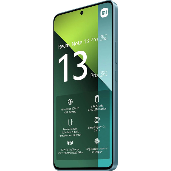 Xiaomi Redmi Note 13 Pro 5G 12/512GB Ocean Teal EU