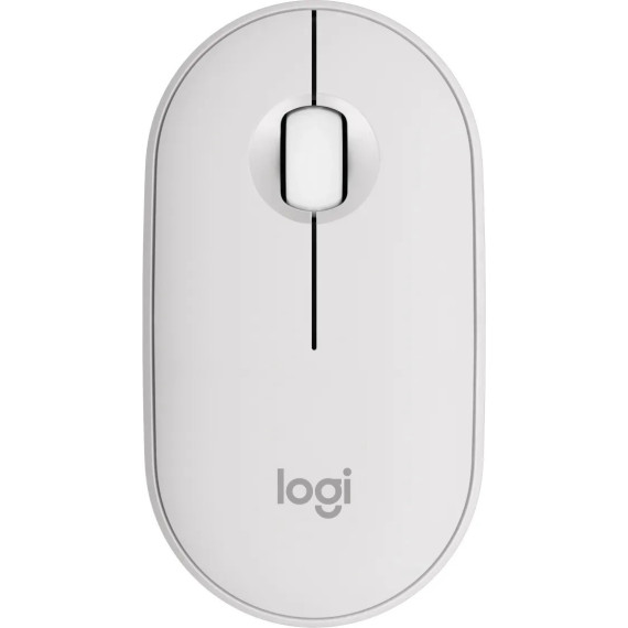Logitech Pebble Mouse 2 M350s Tonal White (910-007013)