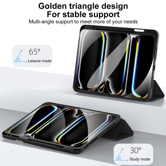 Mutural Pinyue Case iPad Pro 13 (2024), Dark Blue