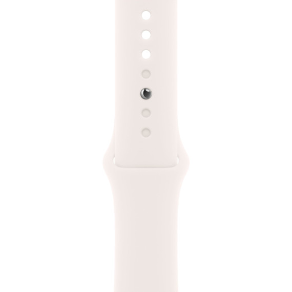 Apple Watch Series 10 GPS 46mm Rose Gold Alu. Case w. Light Blush Sport Band - M/L (MWWU3)