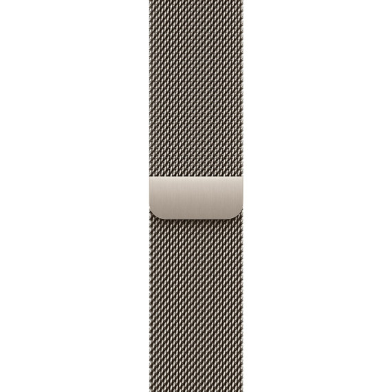 Apple Watch Series 10 GPS + Cellular 42mm Natural Titanium Case w. Natural Milanese Loop (MWXF3)