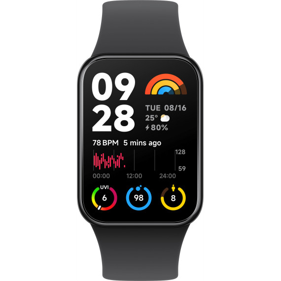 Фитнес-браслет Xiaomi Smart Band 8 Pro Black (BHR8017GL)