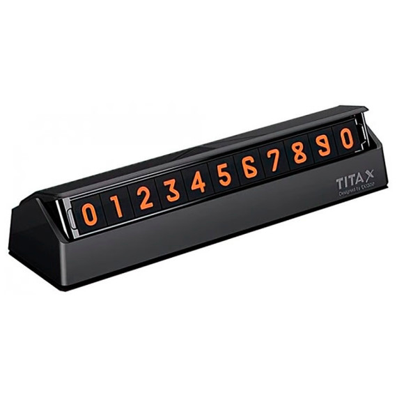 Парковочная карта Xiaomi Youpin Bcase Tita Special Metal Temporary Parking Card (6975339540715)