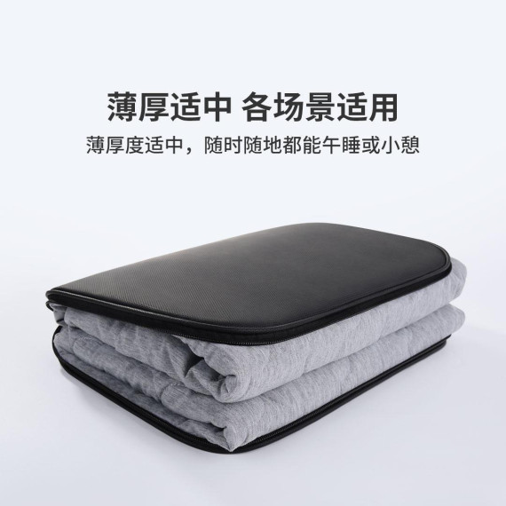Подушка-Одеяло В Авто Xiaomi youpin Bounds Multifunctional Vechile Pillow Black (6947609890028)