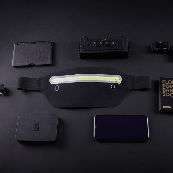 Поясная Спортивная Сумка Xiaomi Youpin Mixing Lightweight Sports Waist Bag Black (3221911)