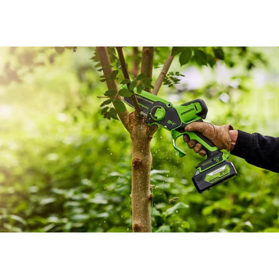 Электропила Xiaomi Youpin Greenworks 24V 6-inch Mini Brushless Electric Chain Saw (6952909091259)