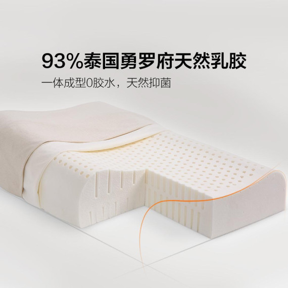 Подушка Латексная Xiaomi Youpin 8H Latex Pillow Z2S Mixed Gray (6970272524204)