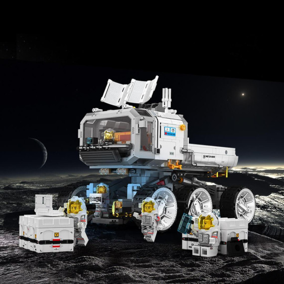 Конструктор Xiaomi Youpin Wondering Earth 2 Series Lunar Base Mobile Vechile (6941827004878)
