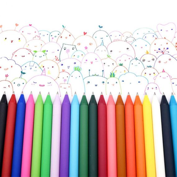 Набір ручок Xiaomi Youpin Kaco Book Sourse Colored Gel Pens 10 pcs (3210704)